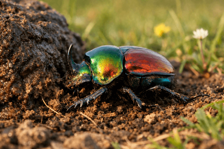 Rainbow Scarab